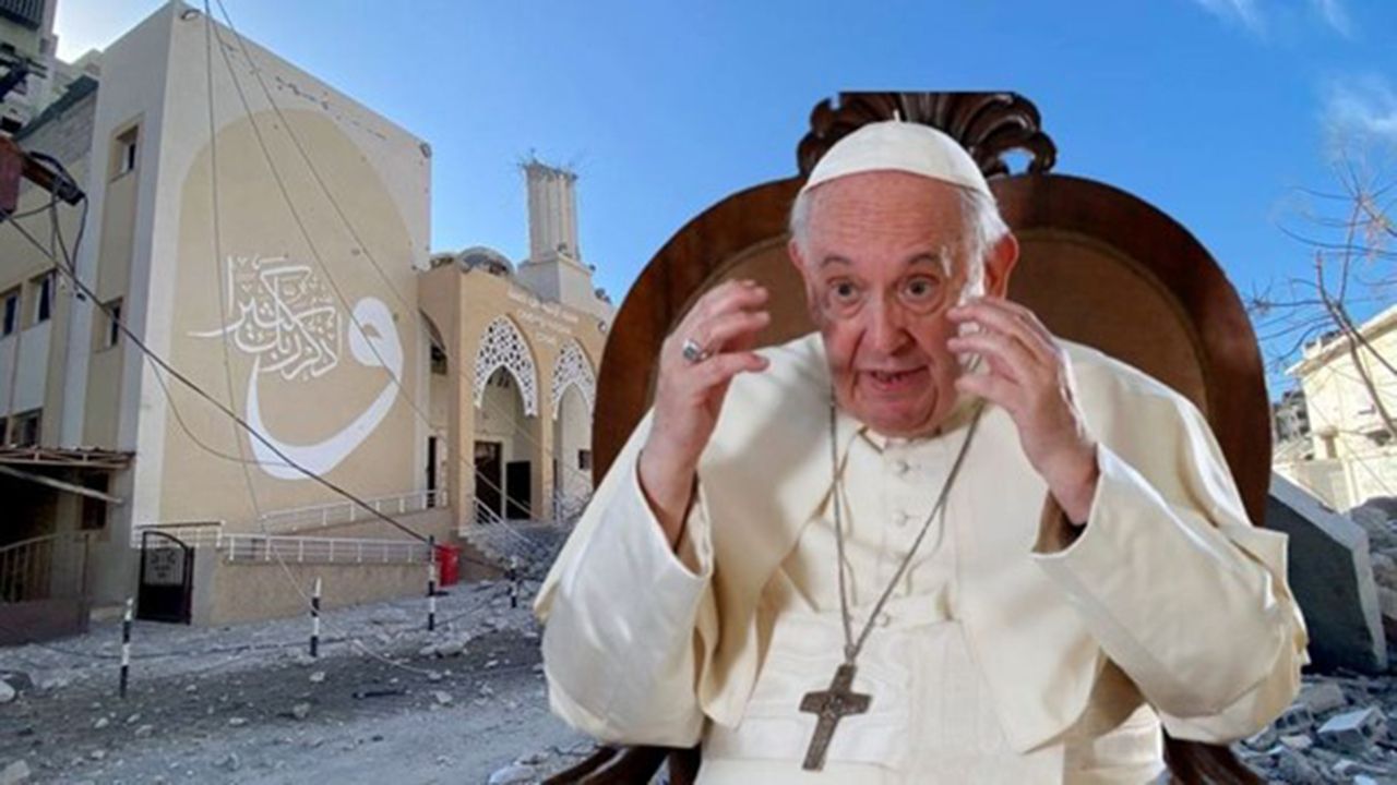 Papa İsrail’i sert uyardı: Gazze’de yapılanlar terör