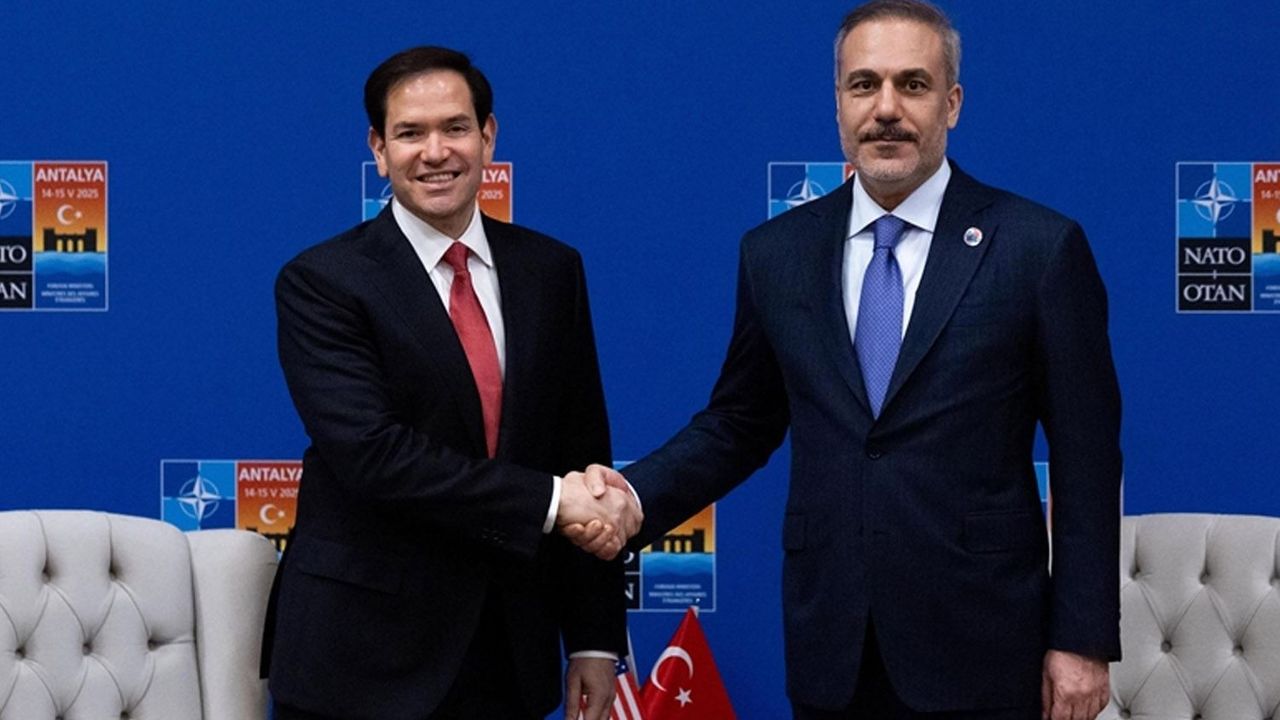 Dışişleri Bakanı Fidan, ABD'li mevkidaşı Rubio ile görüştü