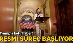 Trump'a kötü haber! Resmi süreç başlıyor