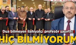 Dua bilmeyen ilahiyatçı profesör herkesi şaşırttı: Hiç bilmiyorum