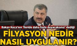 Bakan Koca'nın 'İlerideki günlerde daha fazla duyacaksınız' dediği 'filyasyon' ne demek?