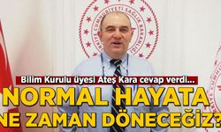 Bilim Kurulu Üyesi Prof. Dr. Kara açıkladı... Normal hayata ne zaman döneceğiz?