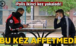 Polis ikinci kez yakaladı! Bu kez affetmedi