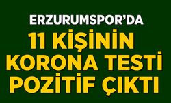 Erzurumspor'da 11 kişinin koronavirüs testi pozitif çıktı