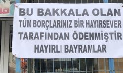 ”Borçlarınız ödenmiştir. Hayırlı bayramlar”