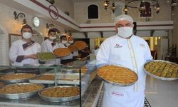 Baklavacıların bayramı öncesi  yoğunlukları başladı