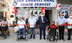 Van’da engelli araç tamir servisi açıldı