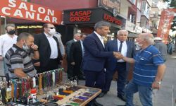 Yenilik Partisi Genel Başkanı Öztürk Yılmaz Ankara’da Esnaf Kahvehanelerini  Ziyaret Etti