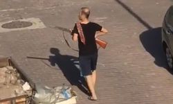 Av tüfeğiyle mahalleyi ayağa kaldırdı: Özel harekat alarma geçti