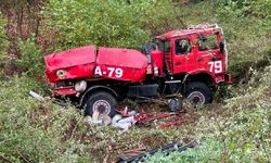 İzmir'de yangına giden ekip kaza yaptı: 4 yaralı