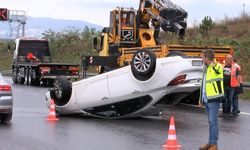 Kuzey Marmara Otoyolu'nda trafik kazası: 1 yaralı