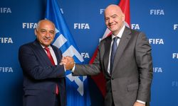 TFF Başkanı Mehmet Büyükekşi, Gianni Infantino'yla bir araya geldi