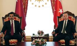 Erdoğan Katar Emiri'yle görüştü