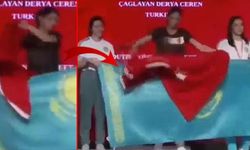 Antalya'da düzenlenen şampiyonaya damga vuran bayrak gerginliği! Sporcumuz nezaket dışı harekete böyle karşılık verdi