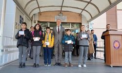 Bu yarışmada öğrenciler okudukları kitaplarla yarıştı