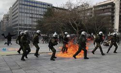 Tren kazası protestosuna polis müdehalesi