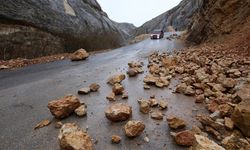 Malatya'nın Darende İlçesi'nde sağanak yağış sonrası heyelanlar oluştu