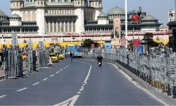 1 Mayıs öncesi Taksim'e bariyer yığını