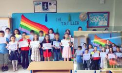 Okulda skandal olay! LGBT propagandalı karne pozu