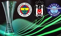 Fenerbahçe, Beşiktaş ve Adana Demirspor'un Avrupa'daki rakipleri belli oldu