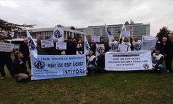 İBB önünde Özel Halk Otobüsü protestosu! "1,5 milyar TL alacağımız var"