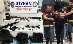 Polis operasyonunla ortaya çıktı! Cephanelik gibi ev!