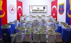 Diyarbakır Lice'de 1,3 ton esrar ele geçirildi