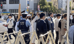 Japonya'nın başkenti Tokyo'da "Gazze'ye özgürlük" gösterisi düzenlendi