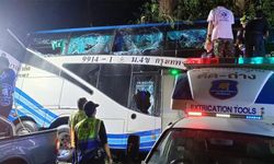 Tayland'da iki katlı otobüs ağaca çarptı: 14 ölü, 35 yaralı
