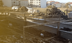 İnşaat iskelesi yıkıldı: 1 işçi yaralandı