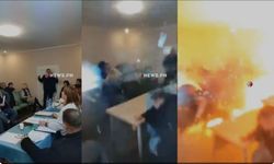 Ukrayna'da akılalmaz olay! Toplantıyı basan milletvekili binayı havaya uçurdu