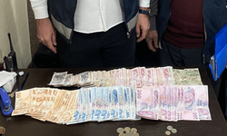 Dilencinin üzerinden 9 bin 62 lira çıktı