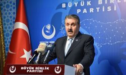 Büyük Birlik Partisi Genel Başkanı Mustafa Destici'den CHP'ye 'bildiri' çıkışı