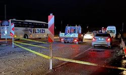 Amasya'da yolcu otobüsü çamura saplandı: 6 yaralı