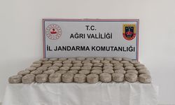 Ağrı'da 33 kilo 621 gram eroin bulundu