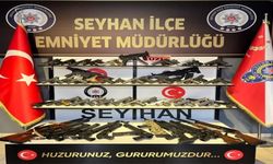 Adana'da polisin uygulamalarında ruhsatsız 60 silah ele geçirildi