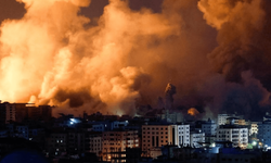 Hiroşima'nın 3 katı büyüklüğünde! Katil İsrail Gazze'ye 65 bin ton bomba attı