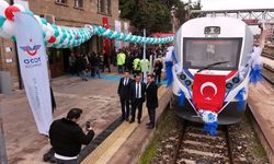 Burdur'da tren seferleri 15 yıl sonra yeniden başladı