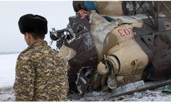 Kırgızistan'da askeri helikopter düştü: 1 ölü 8 yaralı