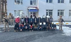 Bitlis’te 18 kaçak göçmen yakalandı