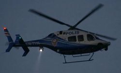 Polis helikopterine lazer tutan adama 91 bin lira ceza