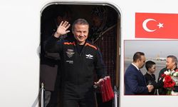 Yurda dönen Türkiye'nin ilk astronotu Alper Gezeravcı'dan ilk mesaj