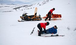Kayak merkezinin güvenliğini JAK timleri sağlıyor