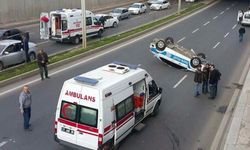 Bakan Cevdet Yılmaz'ın konvoyunda kaza!