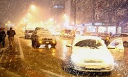 Erzurum'da kar yağışı yaşamı olumsuz etkiledi