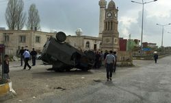 Şırnak'ta askeri araç kaza yaptı