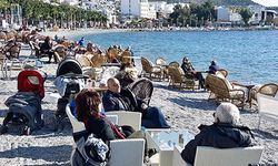 Bodrum'da kış ayında yaz güneşi