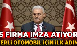 Yerli otomobil için ilk adım! 5 firma imza atıyor