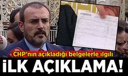 CHP'nin açıkladığı belgelerle ilgili ilk açıklama!