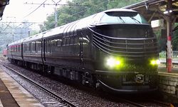 Japonların lüks treni Twilight Express yolcularını bekliyor